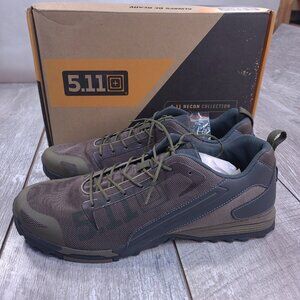 5.11 Tactical Recon Trainer Shoes Mens 15 Sage Green Lightweight Performance